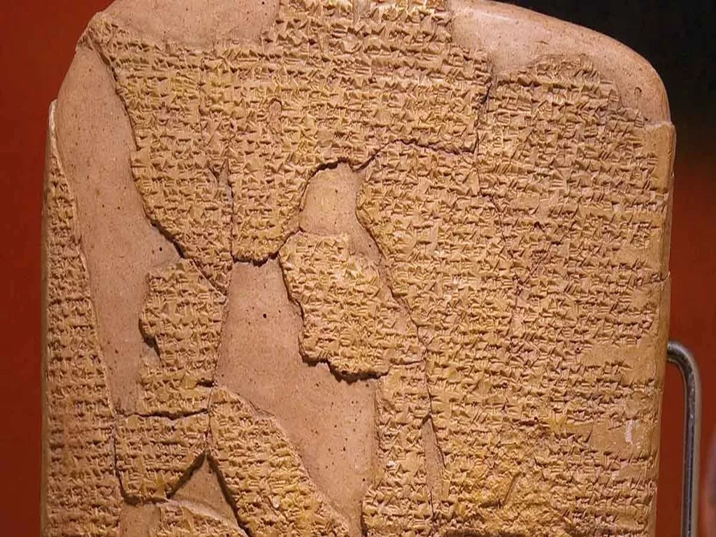 The Bronze Age Karum of Kanesh c 1920 - 1850 BC - One of the 23,500 cuneiform tablets found at Kultepe Kanesh